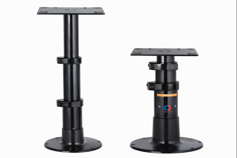 Giant Tischbein Heavy Duty Eloxal schwarz, 345 / 714 mm