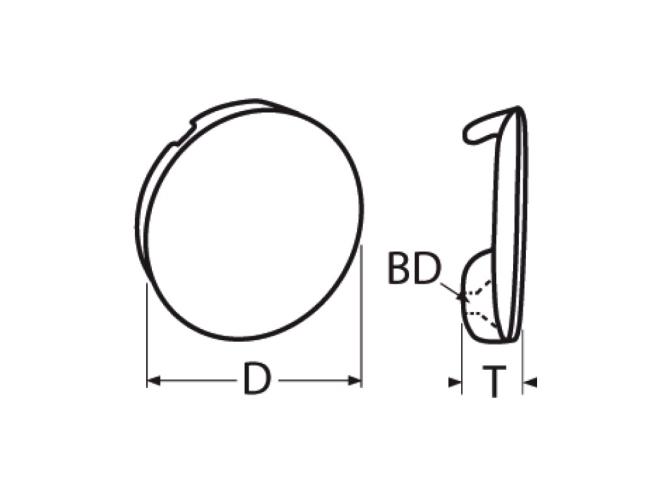 Marinetech Fenderhalter Edelstahl, rund 36 mmØ Marinetech Fenderhalter Edelstahl, rund 36 mmØ
