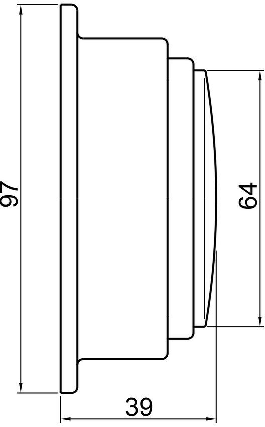 Altitude 842 Barometer messing 
