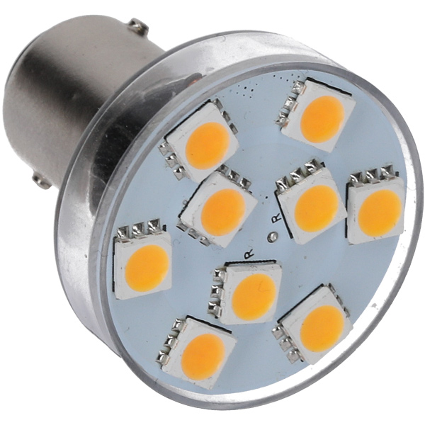 NauticLED BA15D 10-35VDC 3-stufig 0,8/1,4/2,0W D=32mm L=38mm