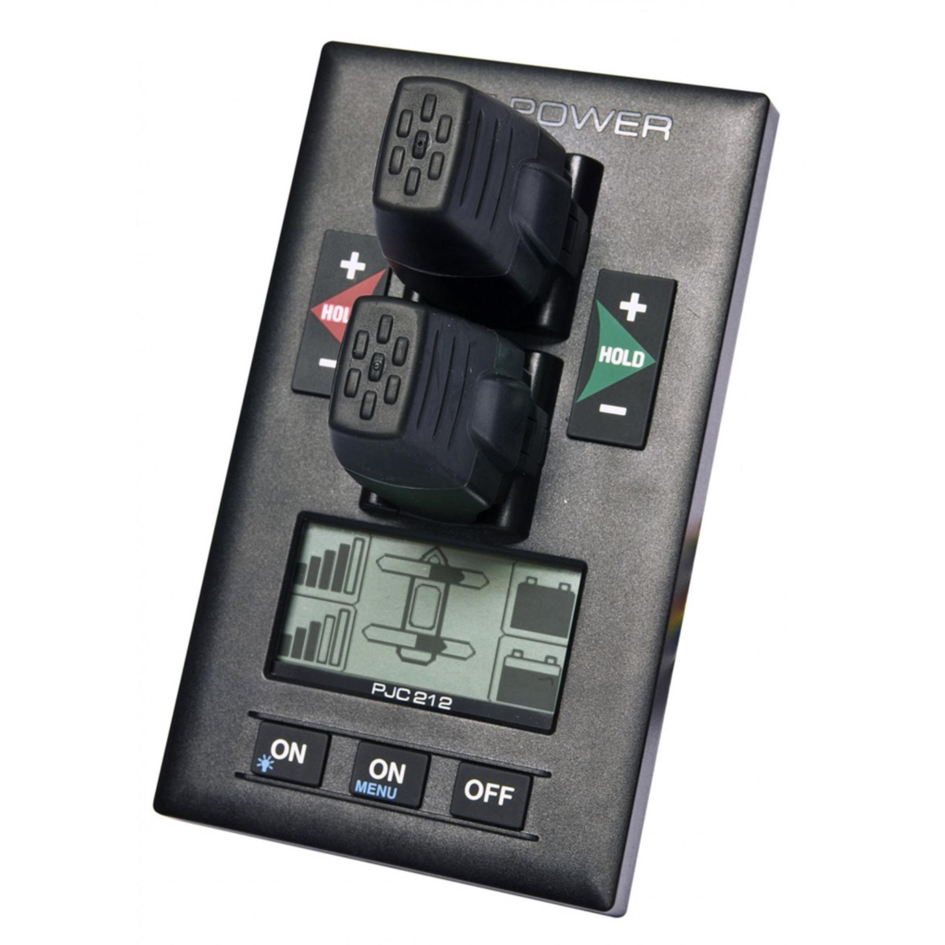 Dual-JoystickPanel PRO, Dual Bedienteil mit Display für  Proportionals