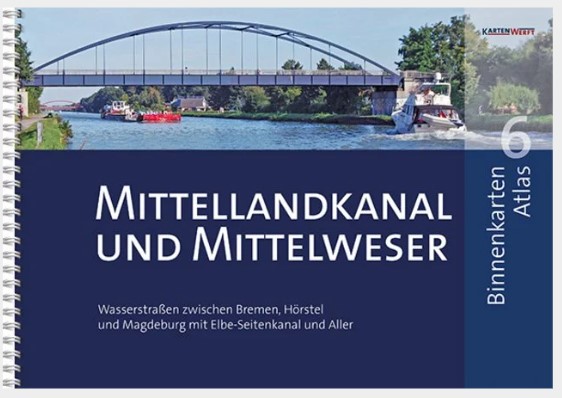 Kartenwerft Binnen Atlas 6, Mittellandkanal