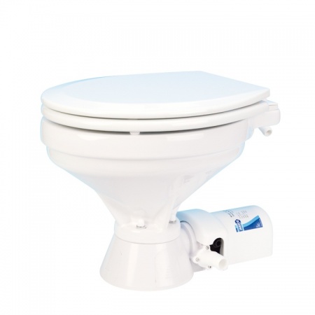Jabsco Marine WC Compact 37010, Elektrisch 12 V (350 x 430 x 350 mm)
