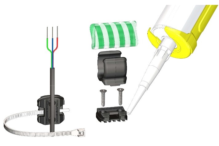 Trudesign Schlauchklammer für 28 - 37 mm Schlauch