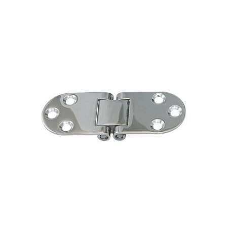 Osculati Scharnier Edelstahl für Klapptische, 84 x 30 mm
