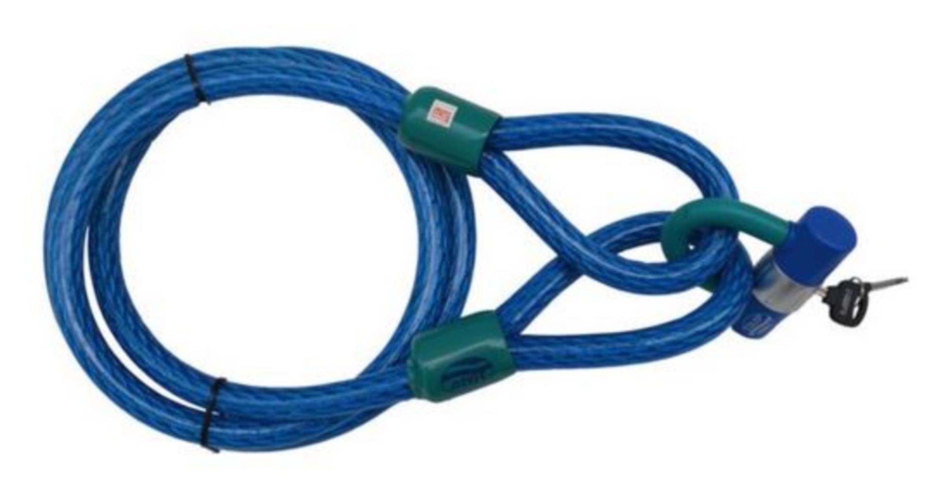 Stazo Sicherheitsschloss mit Eye Cable 20 mm / 2,5 Meter