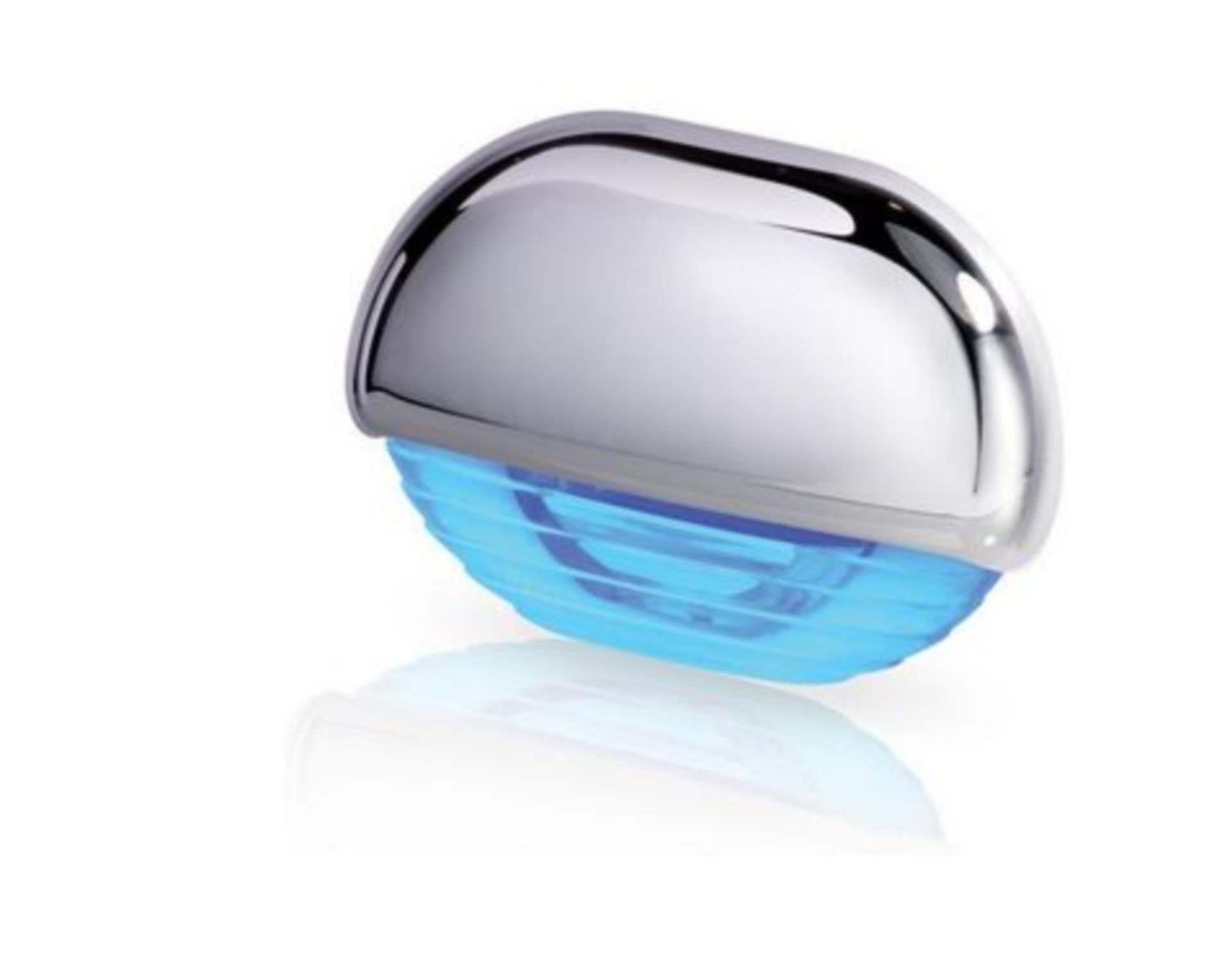 Hella LED Stufenleuchte Easyfit 8560 blau, chrom