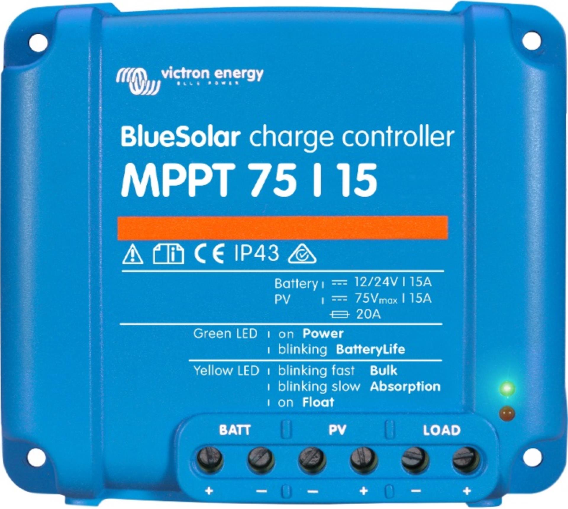victron energy Victron SmartSolar MPPT 75/15 (12 / 24 V-15 A)