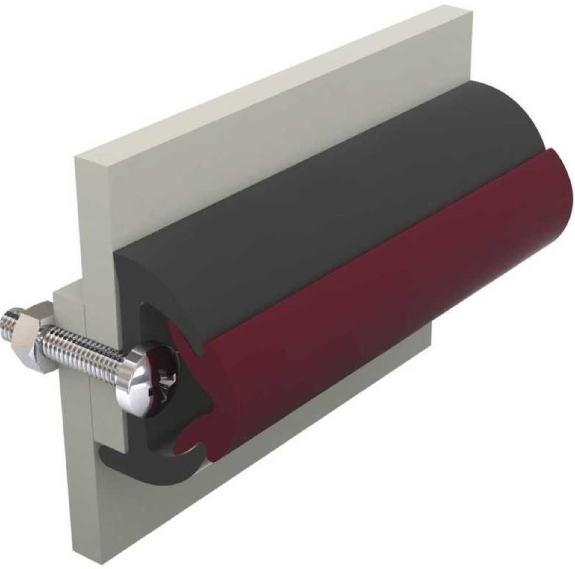 Vetus Poly Basis Scheuerleiste 30 x 26, schwarz (20 Meter)