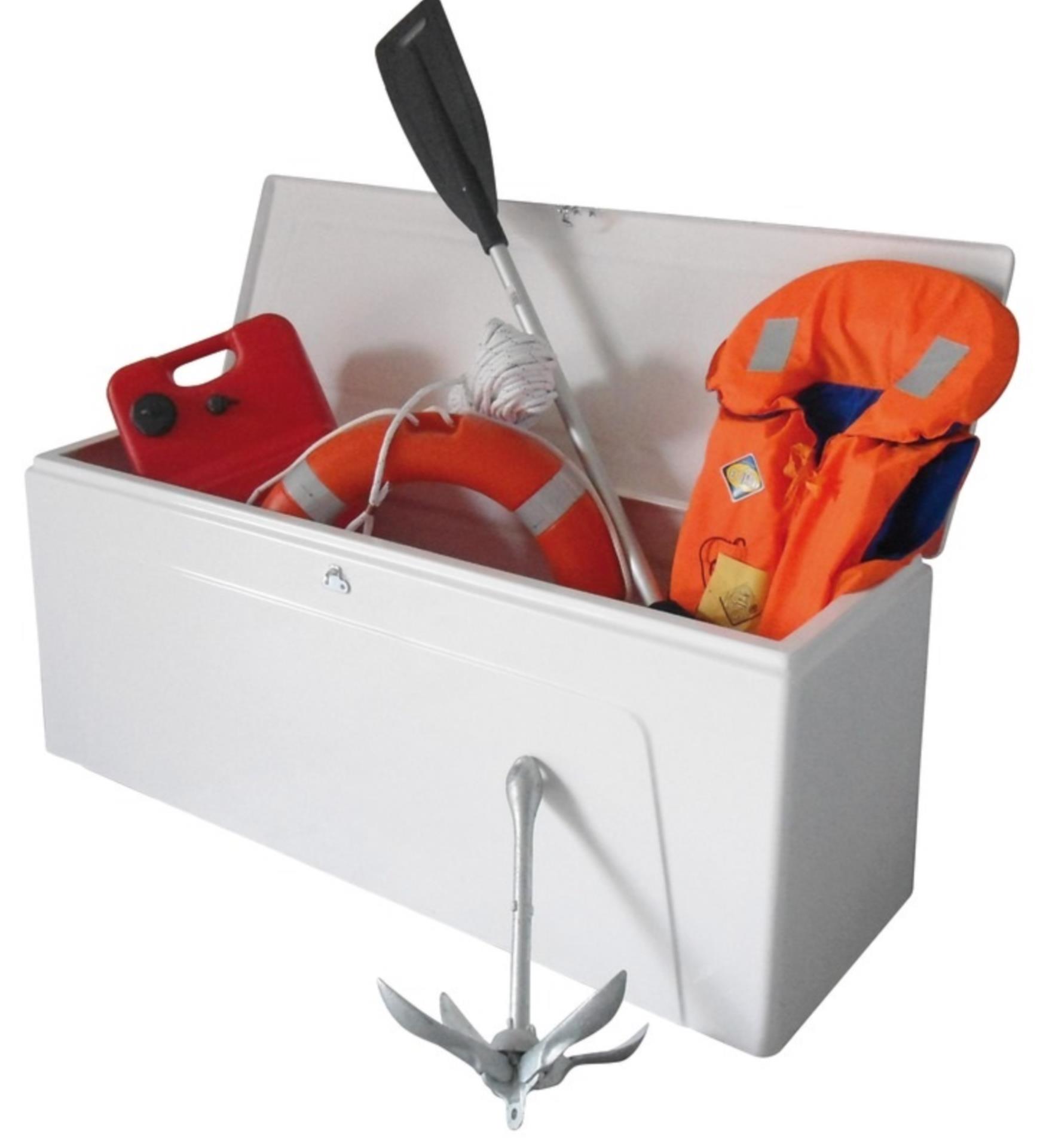 Osculati Backskiste GFK, 140 x 50 x 55 cm (26,3 kg) Osculati Backskiste GFK, 140 x 50 x 55 cm (26,3 kg)