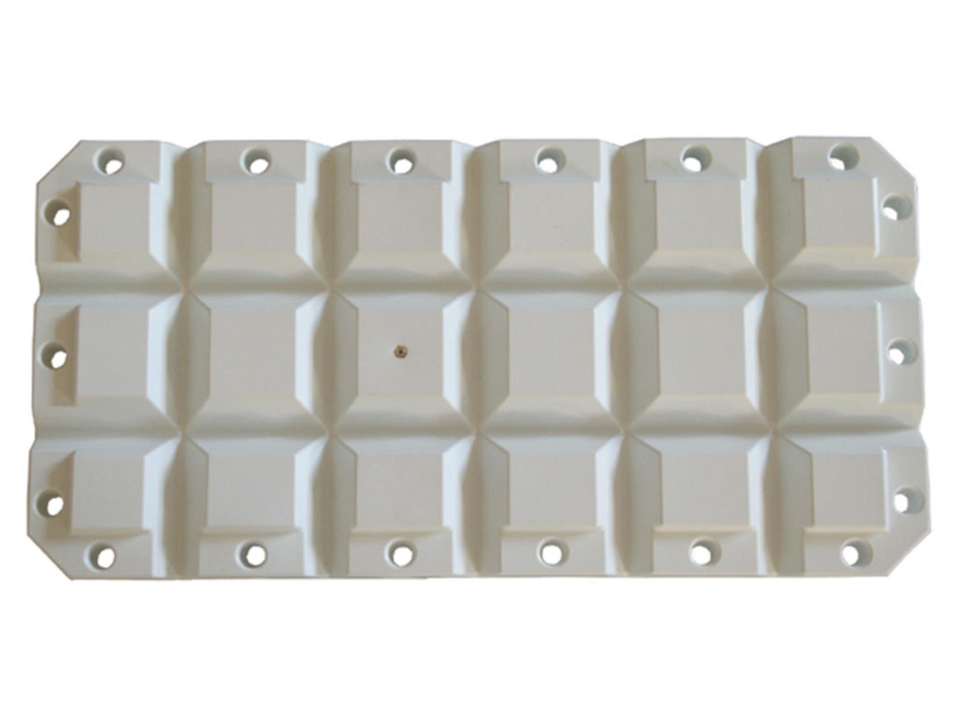 Majoni Multifender Weiß, 60 x 30 x 8 cm