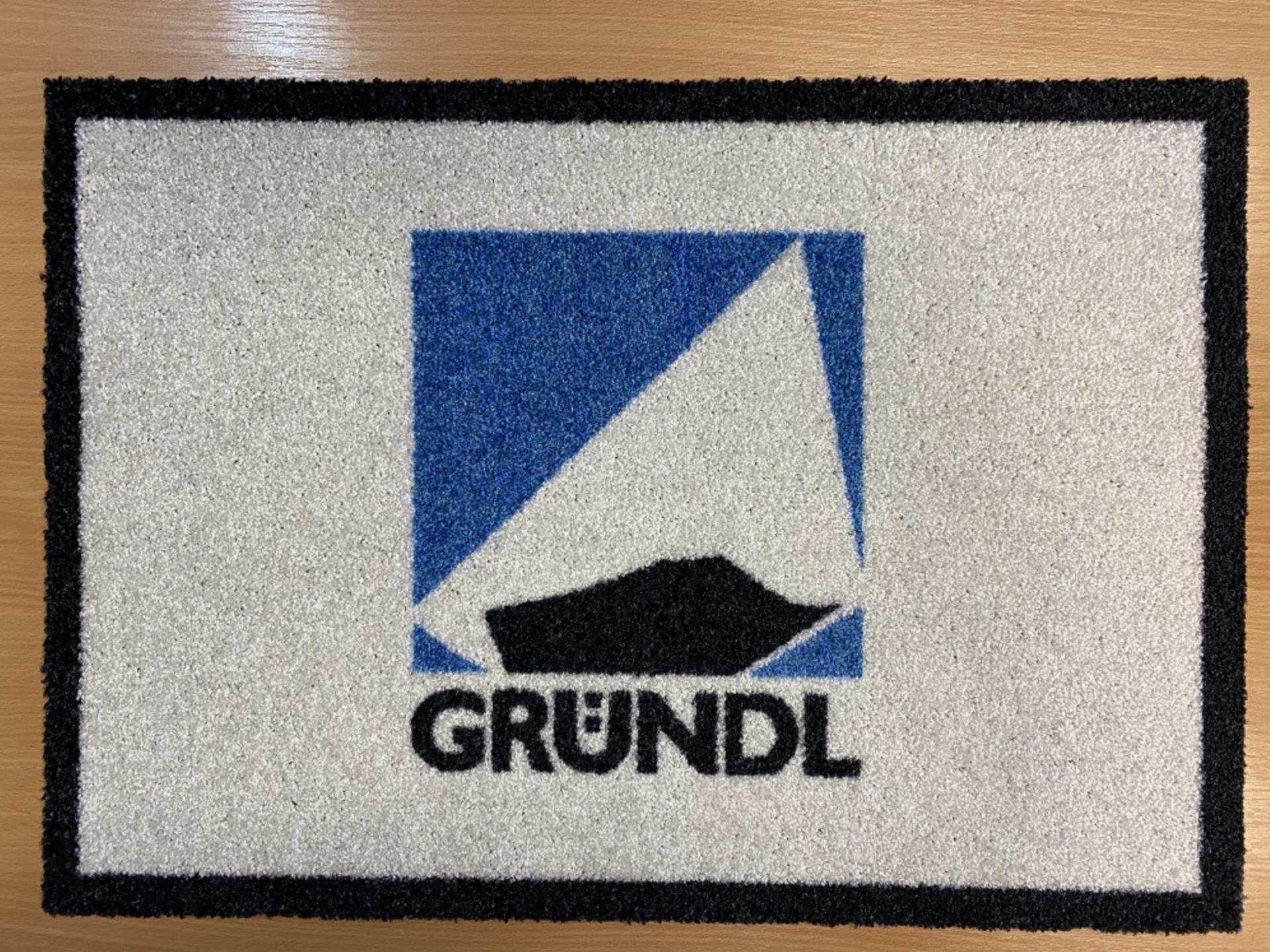 Knutzen Fussmatte Gründl weiß, 70 x 50 cm