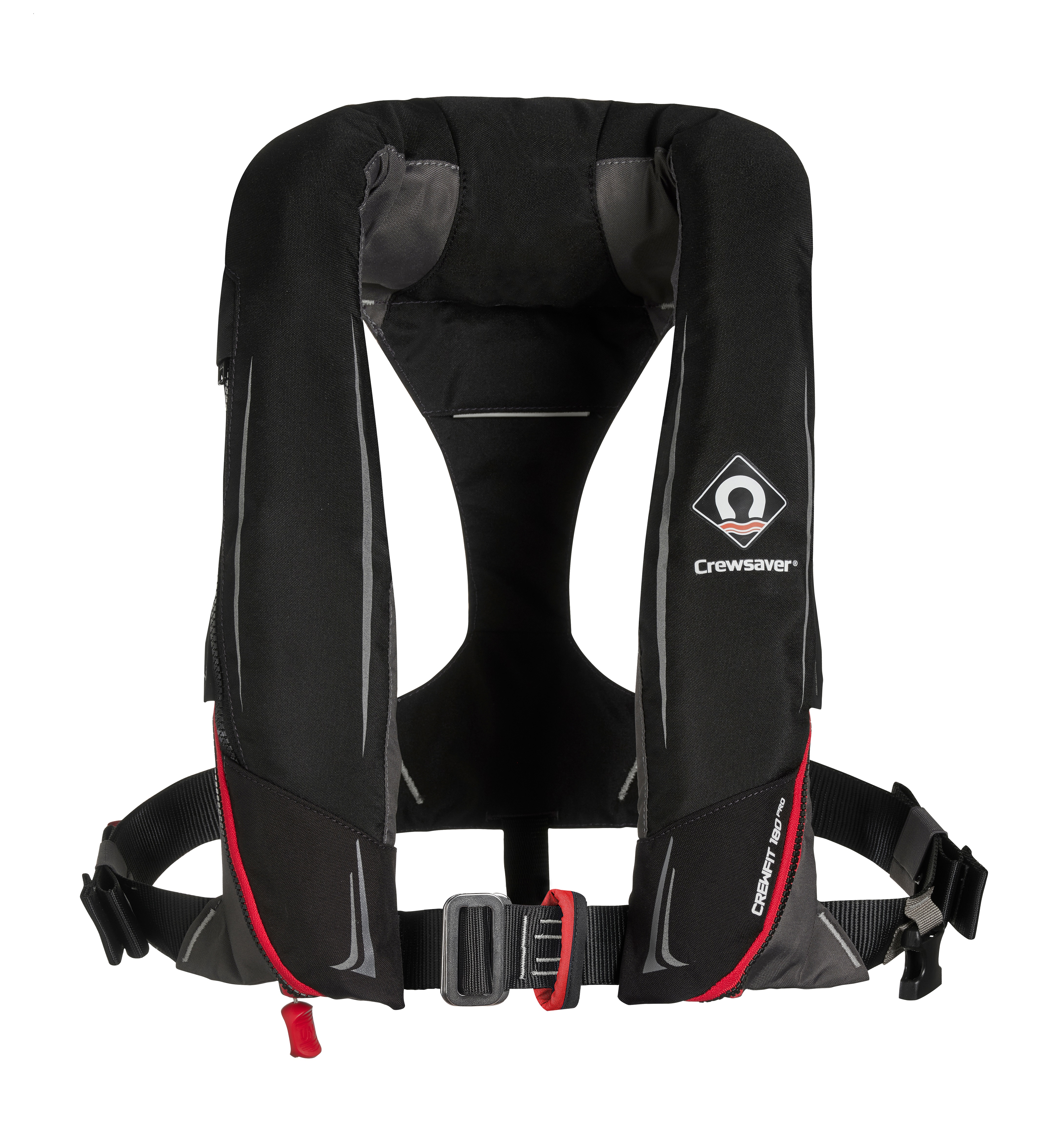 Crewsaver Crewfit 180 N PRO (schwarz/rot) Harness 