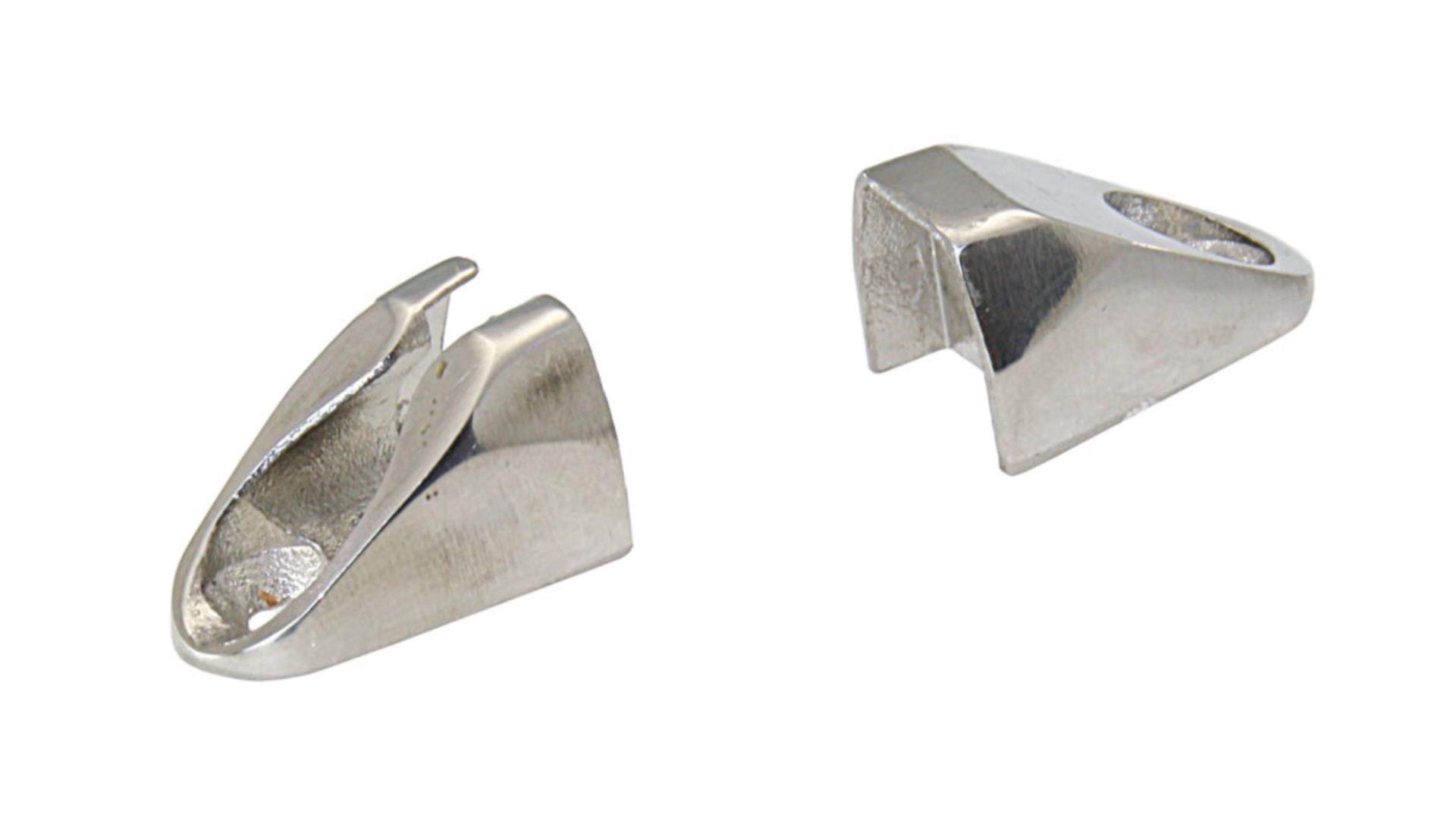 Lindemann Endstück für Edelstahlschiene