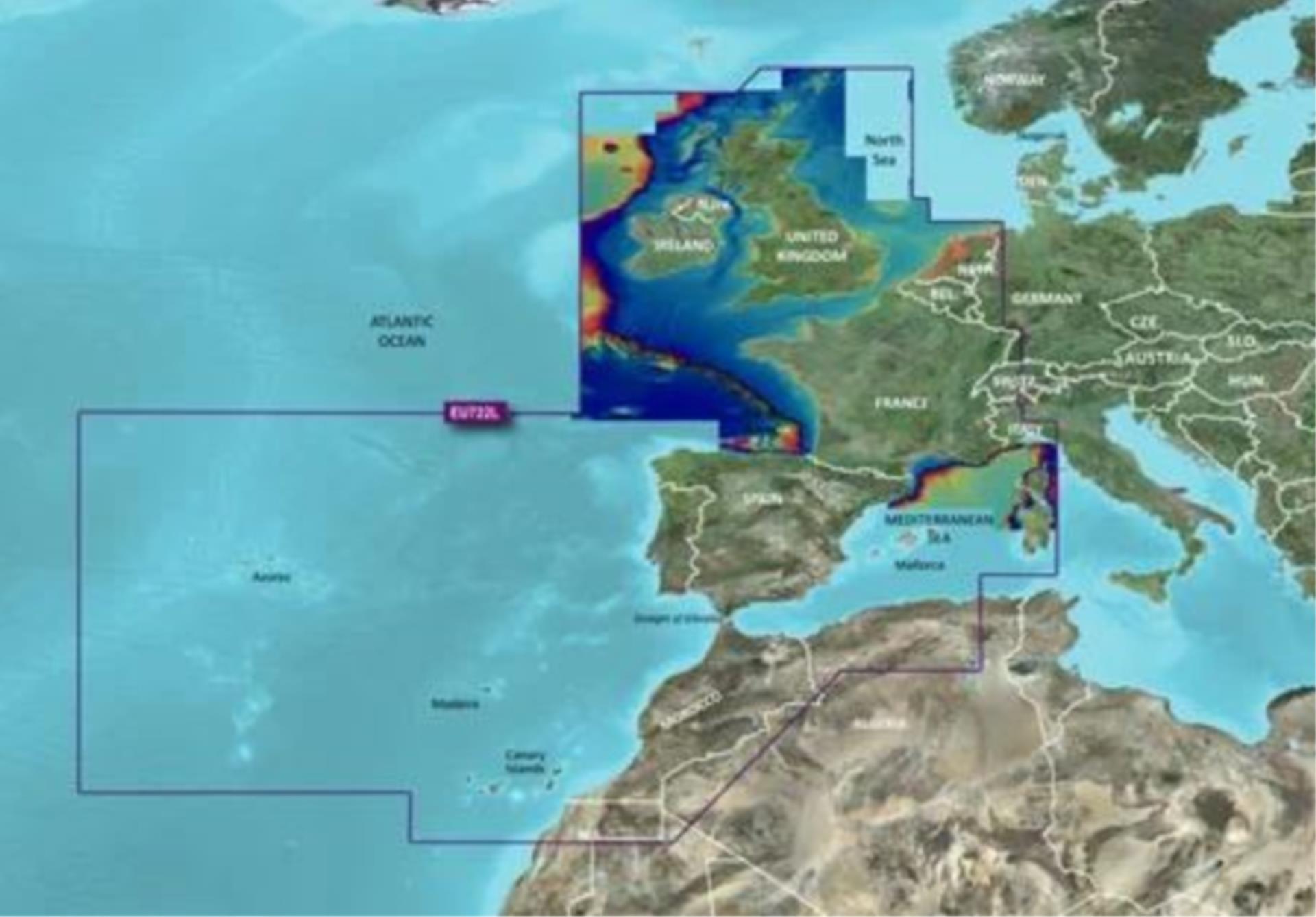 Garmin G3 Vision EU722L Europe Atlantic Coast