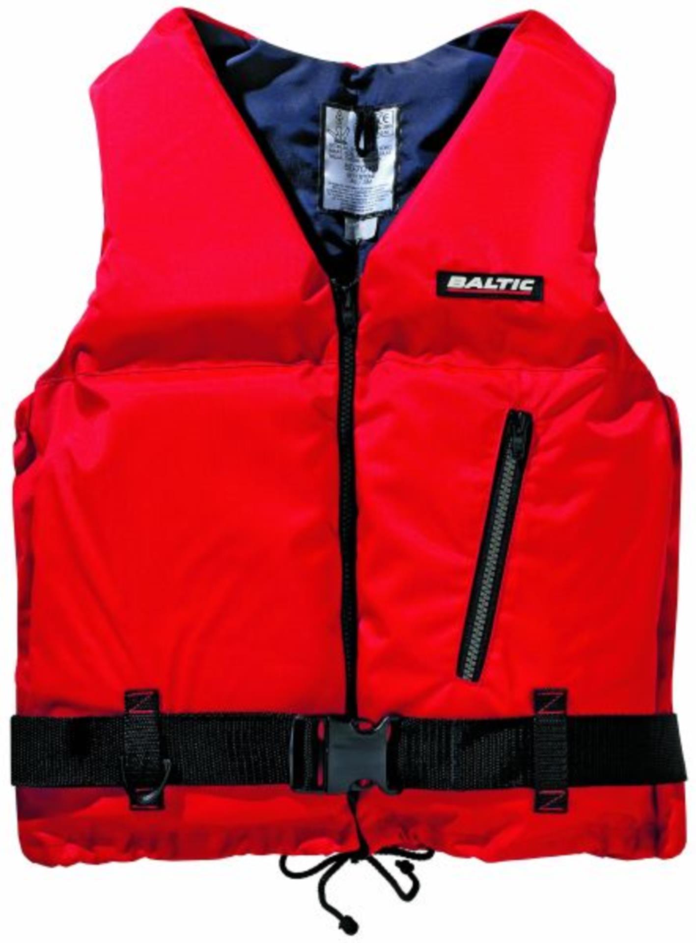 Baltic Schwimmhilfe 50N Aqua Rot, 70 - 90 kg