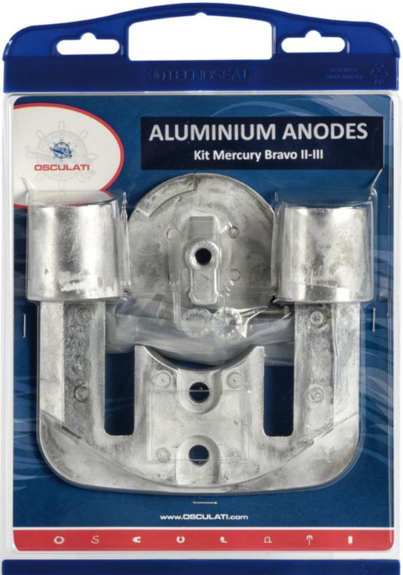 Osculati Aluminium Anodenkit Mercruiser für Bravo II