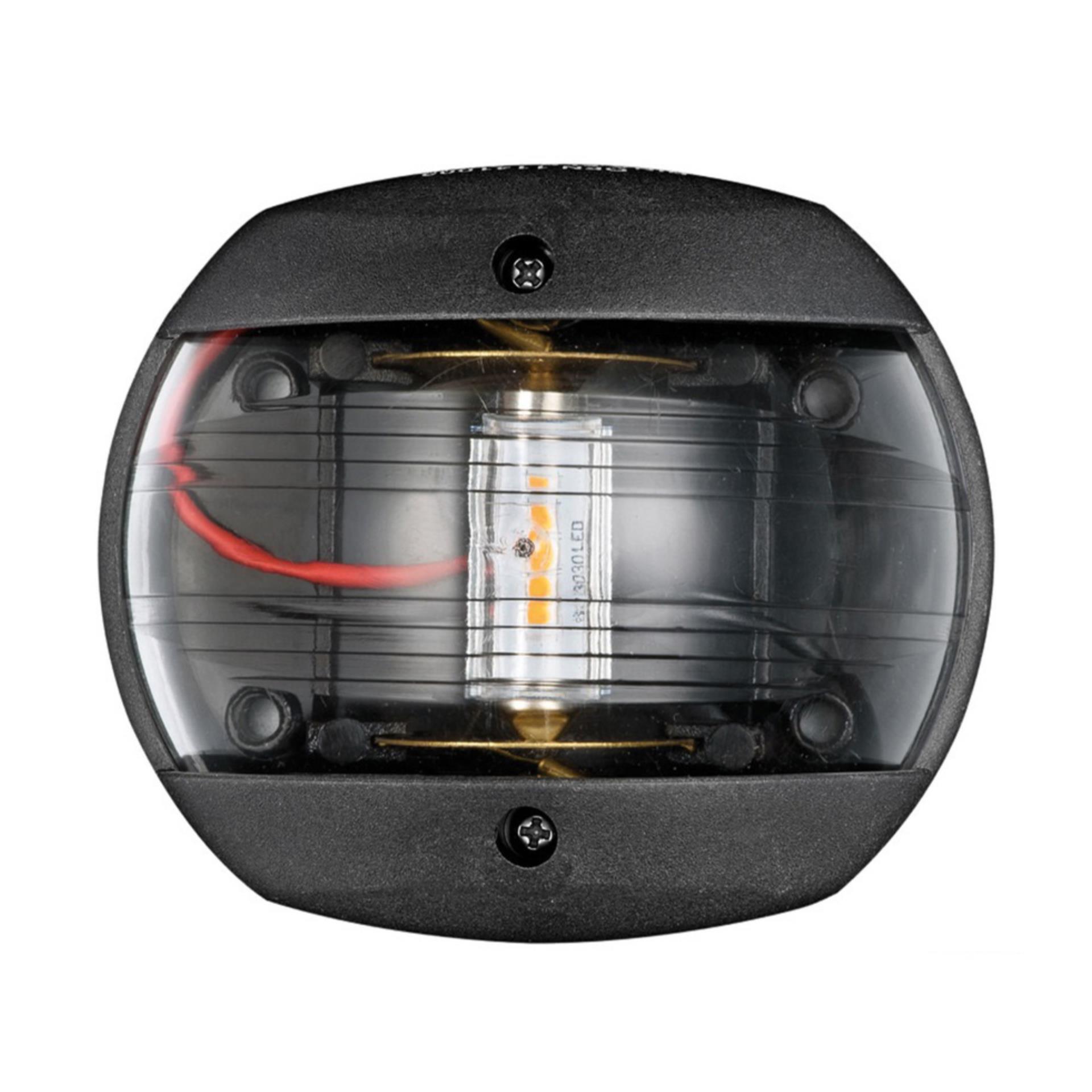 Osculati LED Navigationslicht Classic 12 schwarz, Top weiss