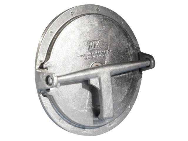 Whale LD2000 Aluminium Tankdeckel TCL 2 wasserdicht, 236 mm