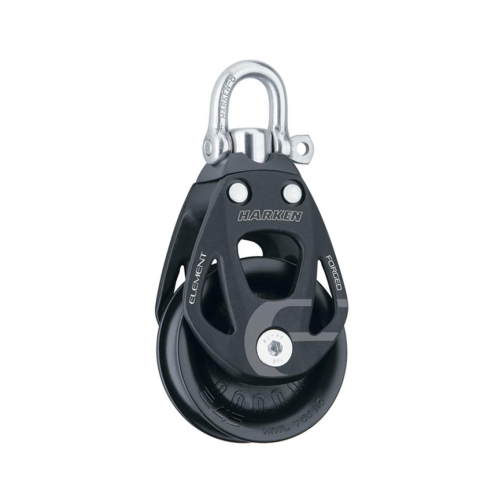 Harken Element Block 80 mm, Einfach Wirbel  