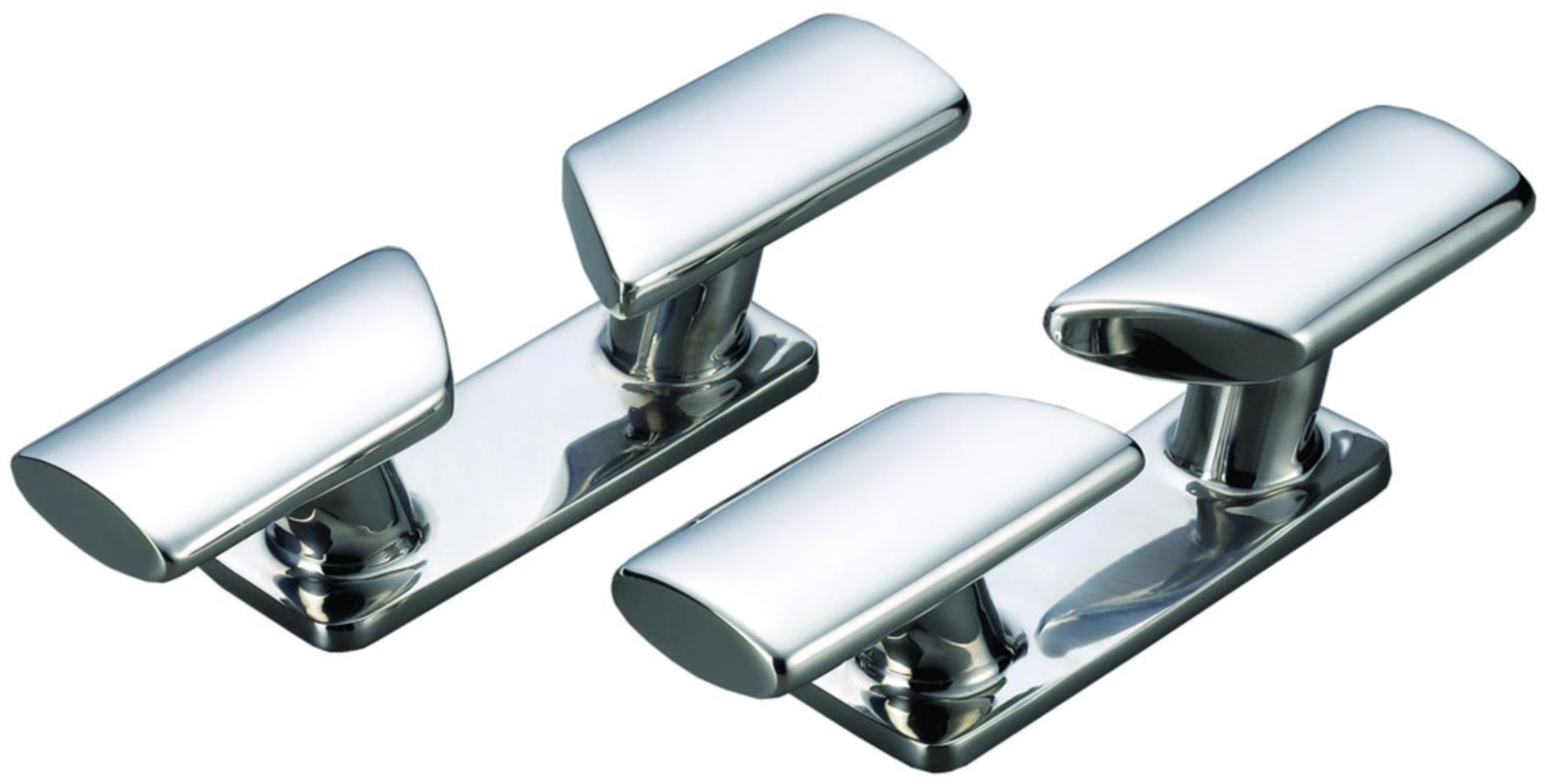 Osculati Lippklampe Skandinavien Paar, 203 x 52 mm Bolzen 10 mmØ