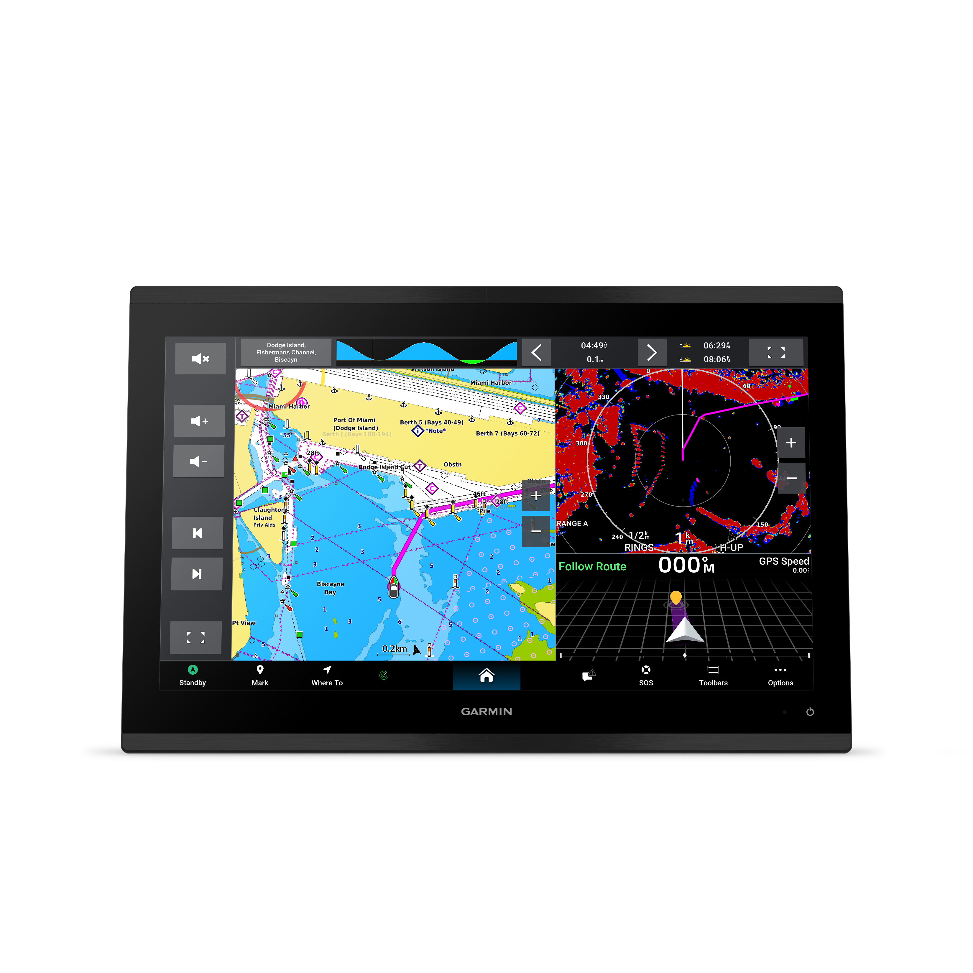 Garmin GPSMAP 9017 Premium-Kartenplotter 17"