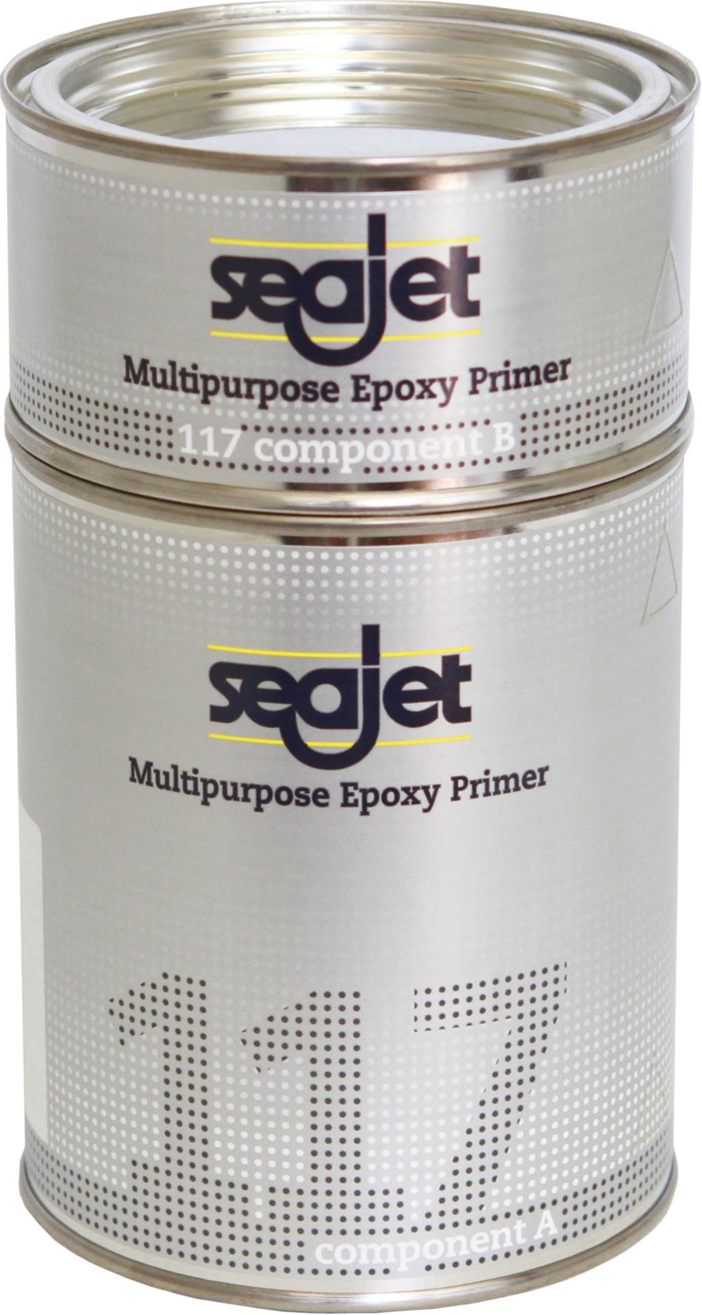 Seajet 117 2-Komp Primer silber grau, 1000 ml