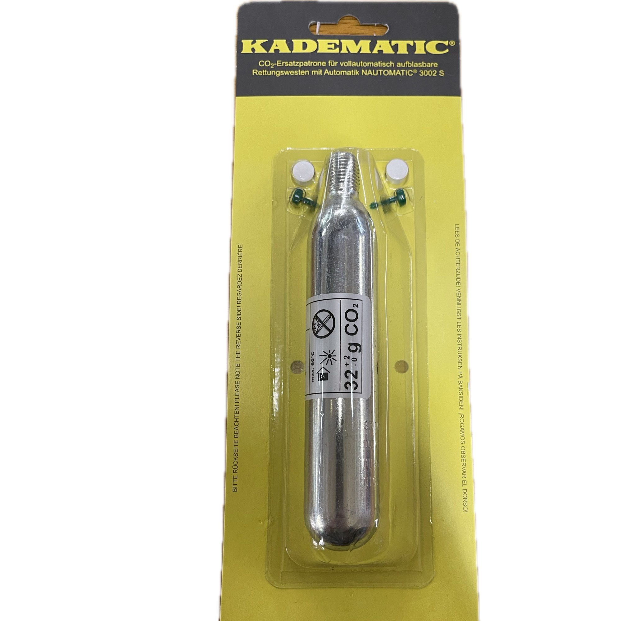 Kadematic Reserveset (Patrone/Pille/Pin) 32 gr.