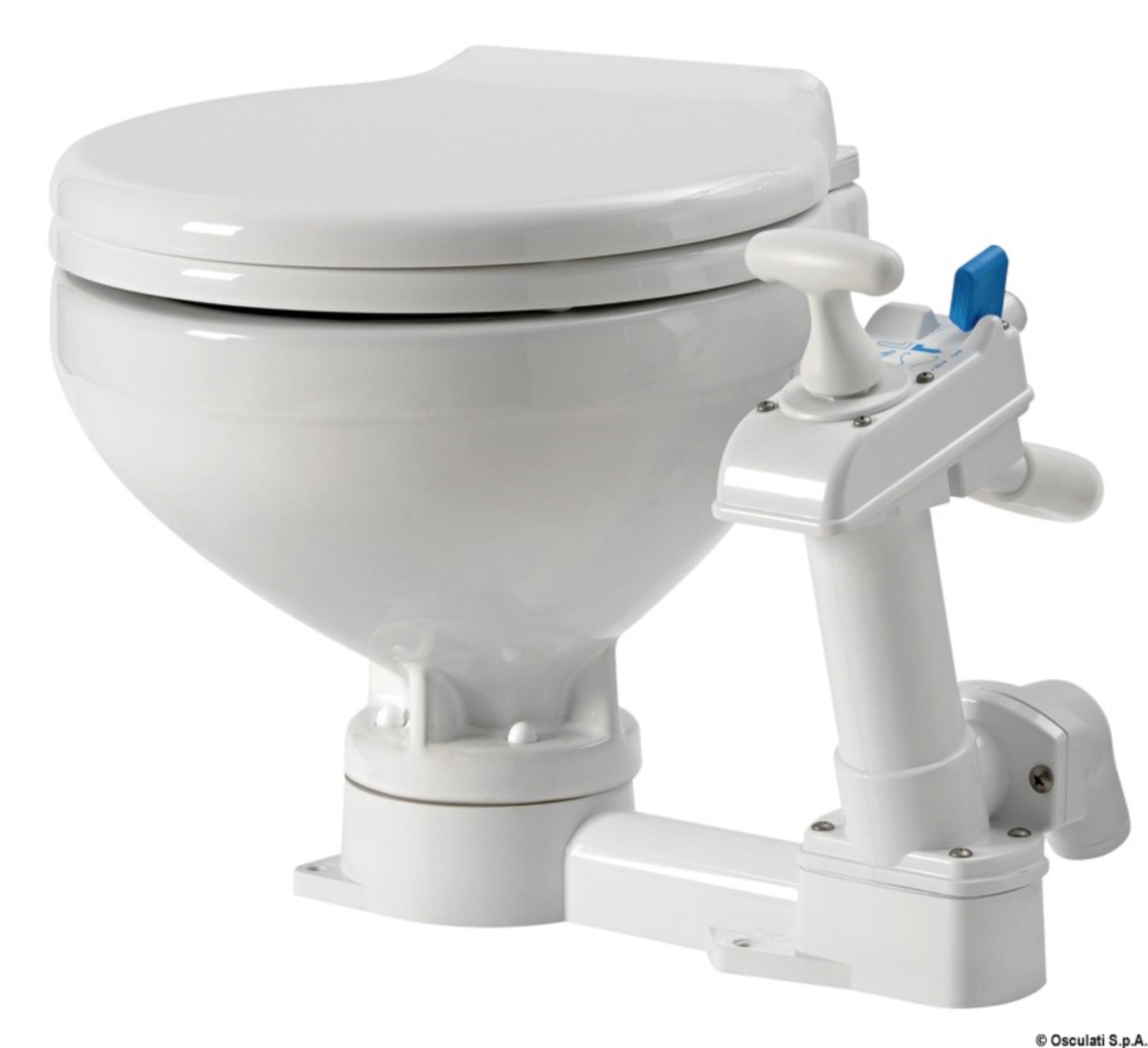 Osculati Marine WC mit Toilettendeckel Kunststoff (H 285 x B 450 x L 425 mm) Osculati Marine WC mit Toilettendeckel Kunststoff (H 285 x B 450 x L 425 mm)