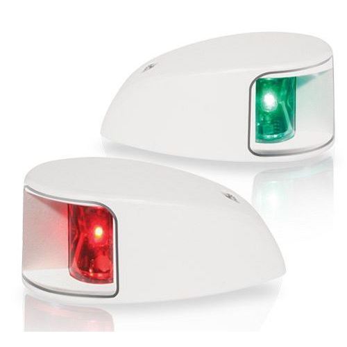 Hella Navi LED Deck Mount weiß 2 sm Set
