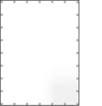 Gotthardt Proflex Abdeckplane transparent 240g/m² 5x7m