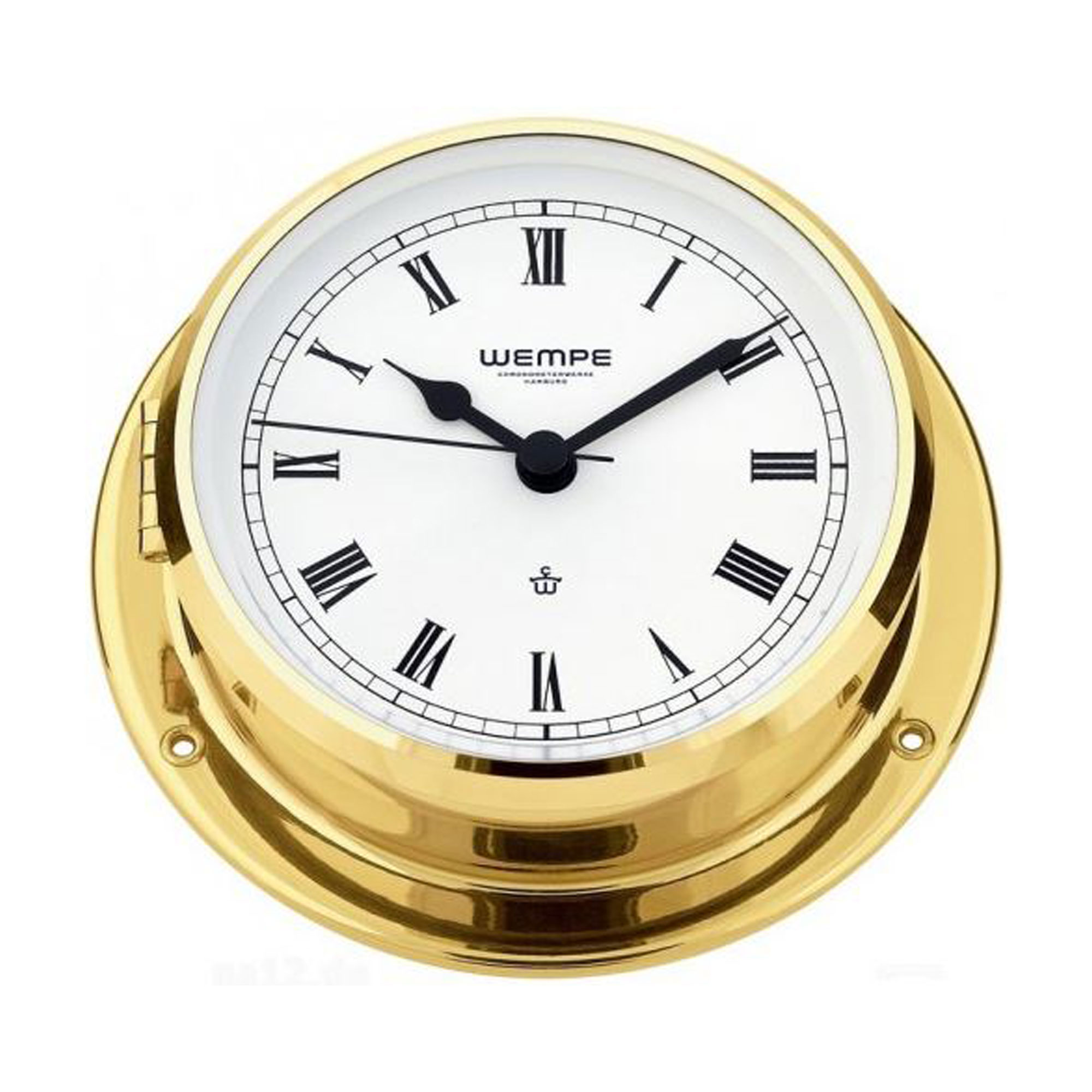 Wempe SKIFF, Yachtuhr Messing (römisch)