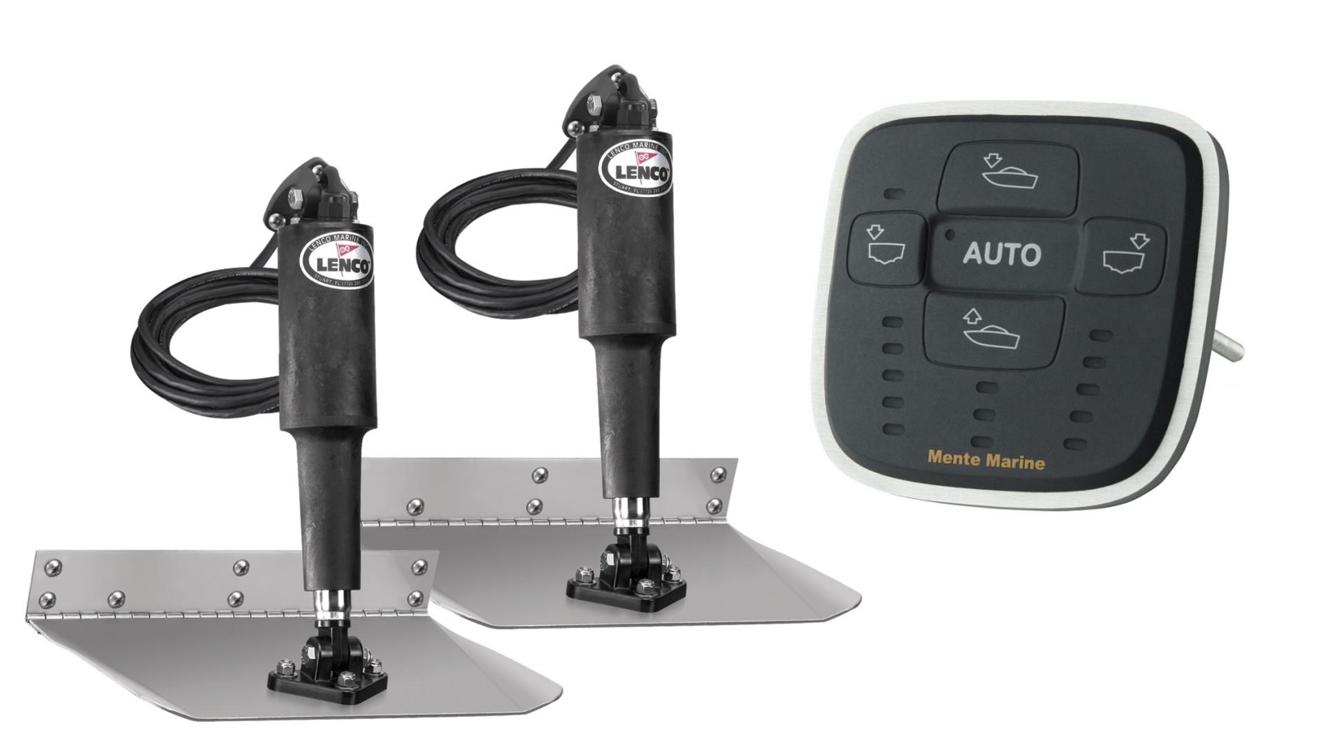 Lenco Trimmklappenset 230 x 458 mit Mente Steuerung