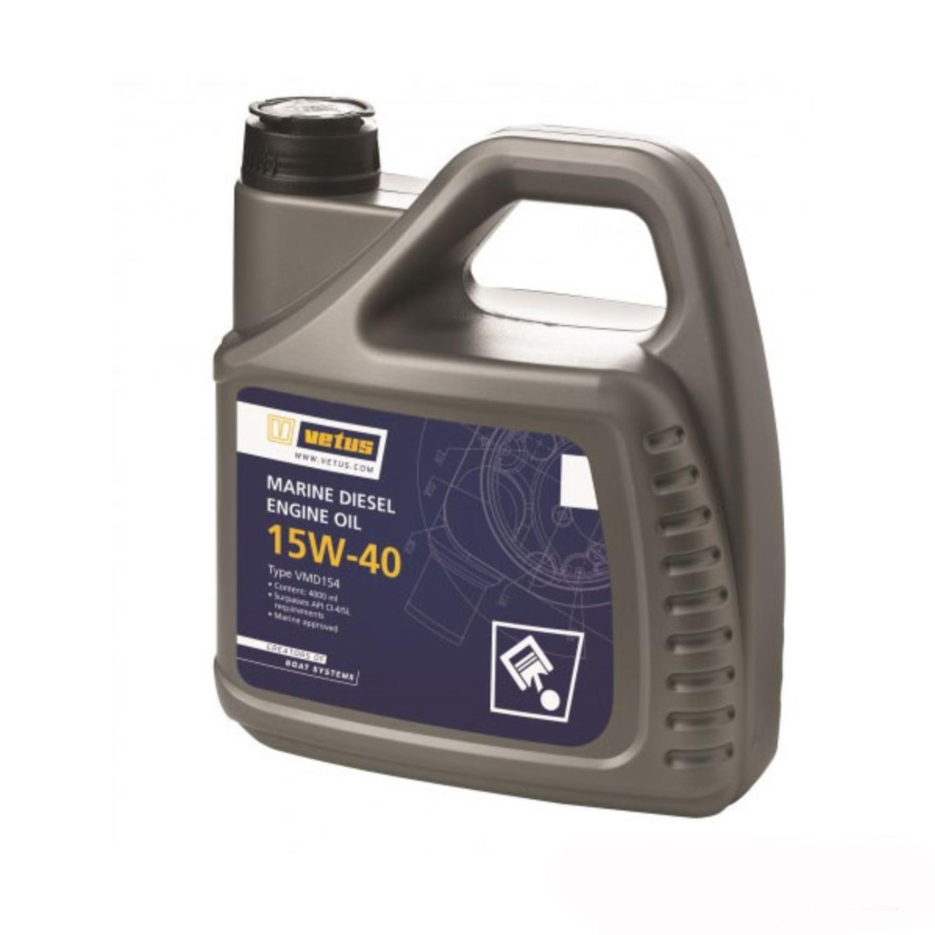 Vetus Marine Motoröl 15W-40, 4 Liter