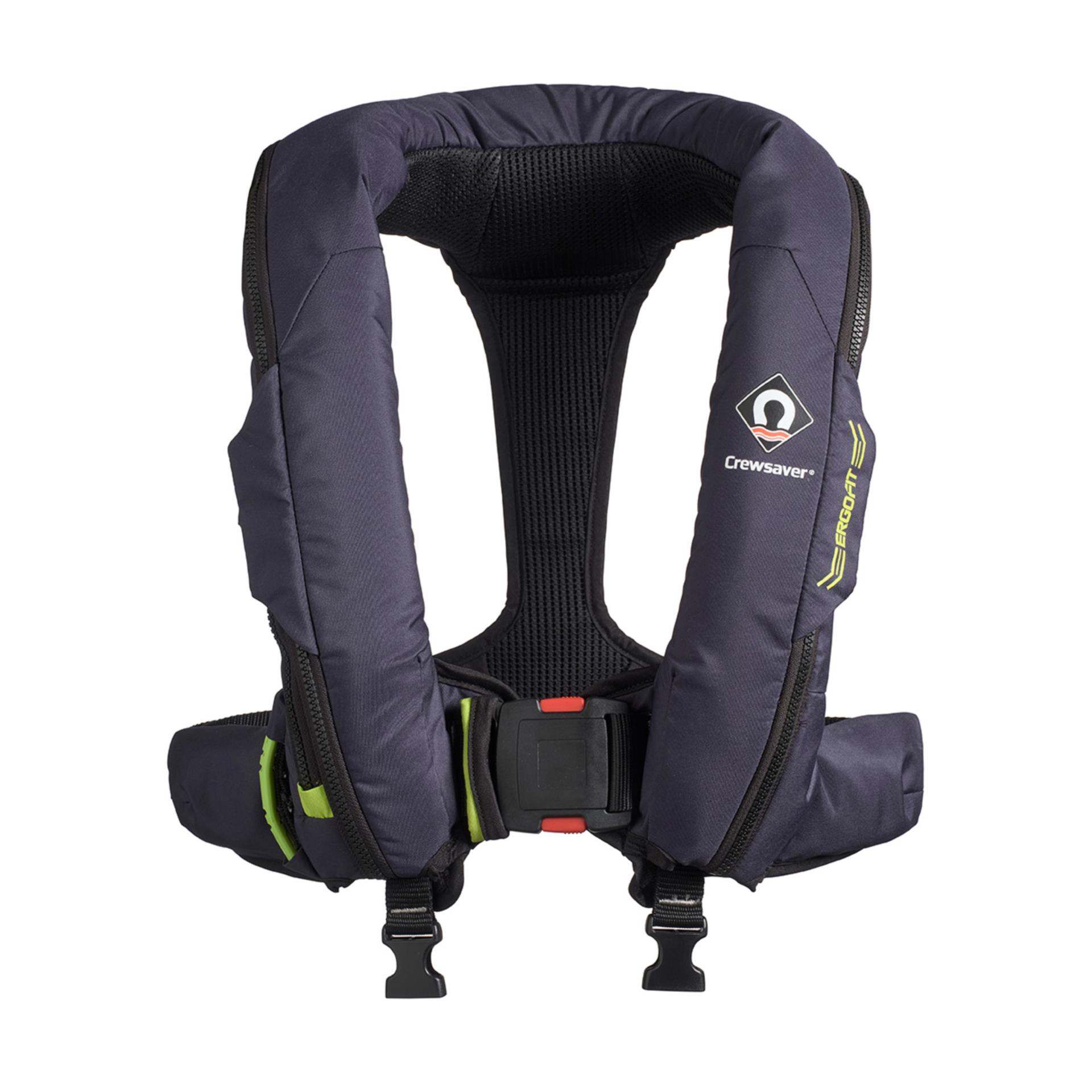 Crewsaver Ergofit 190N inklusive Harness, Spraycap und Notlicht Crewsaver Ergofit 190N inklusive Harness, Spraycap und Notlicht