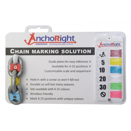 Lindemann ANCHORIGHT Kettenmarkierungen gelb, 8 mmØ (5er Pack) Lindemann ANCHORIGHT Kettenmarkierungen gelb, 8 mmØ (5er Pack)