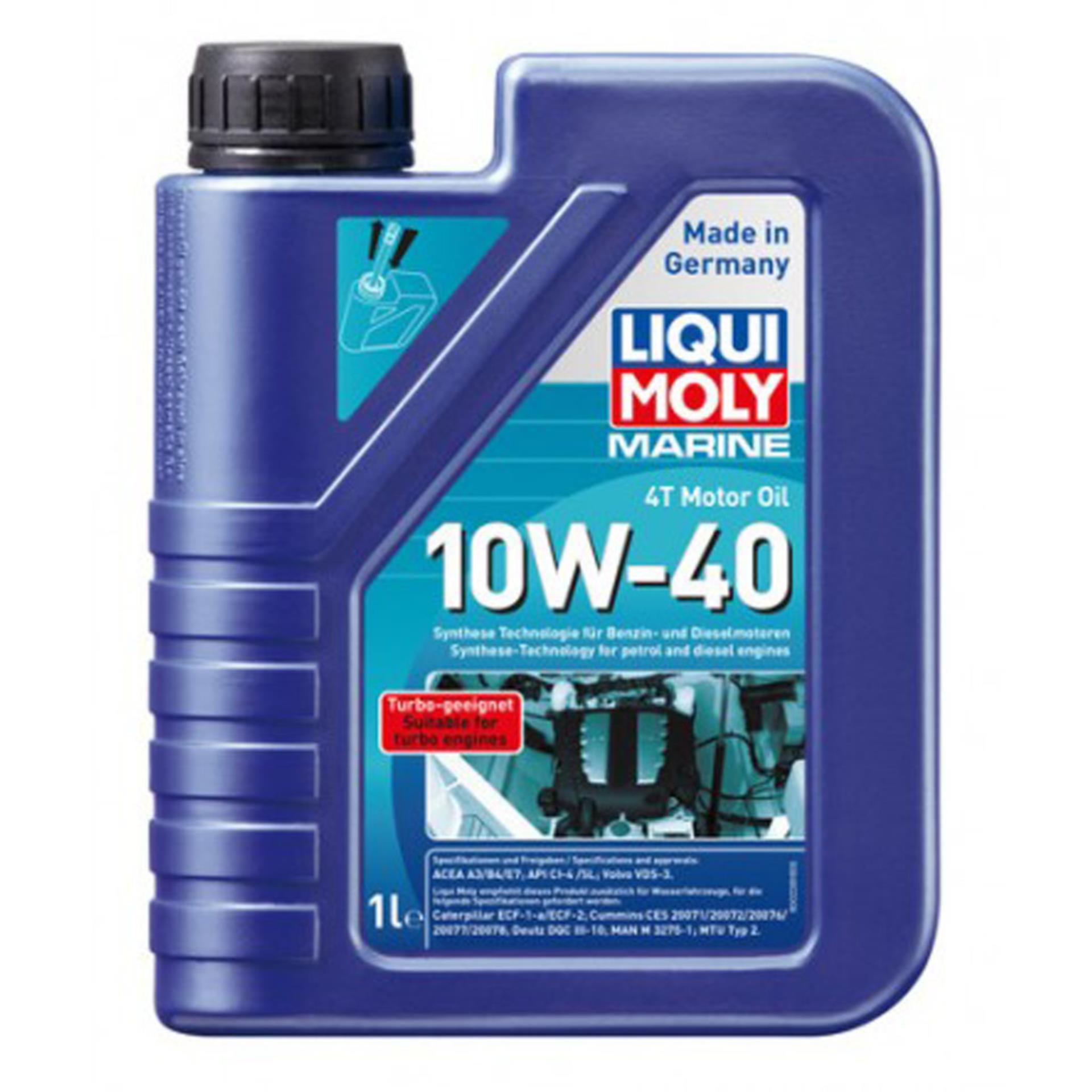 Liqui Moly 4T Motor Oil 10W-40, 1 Liter