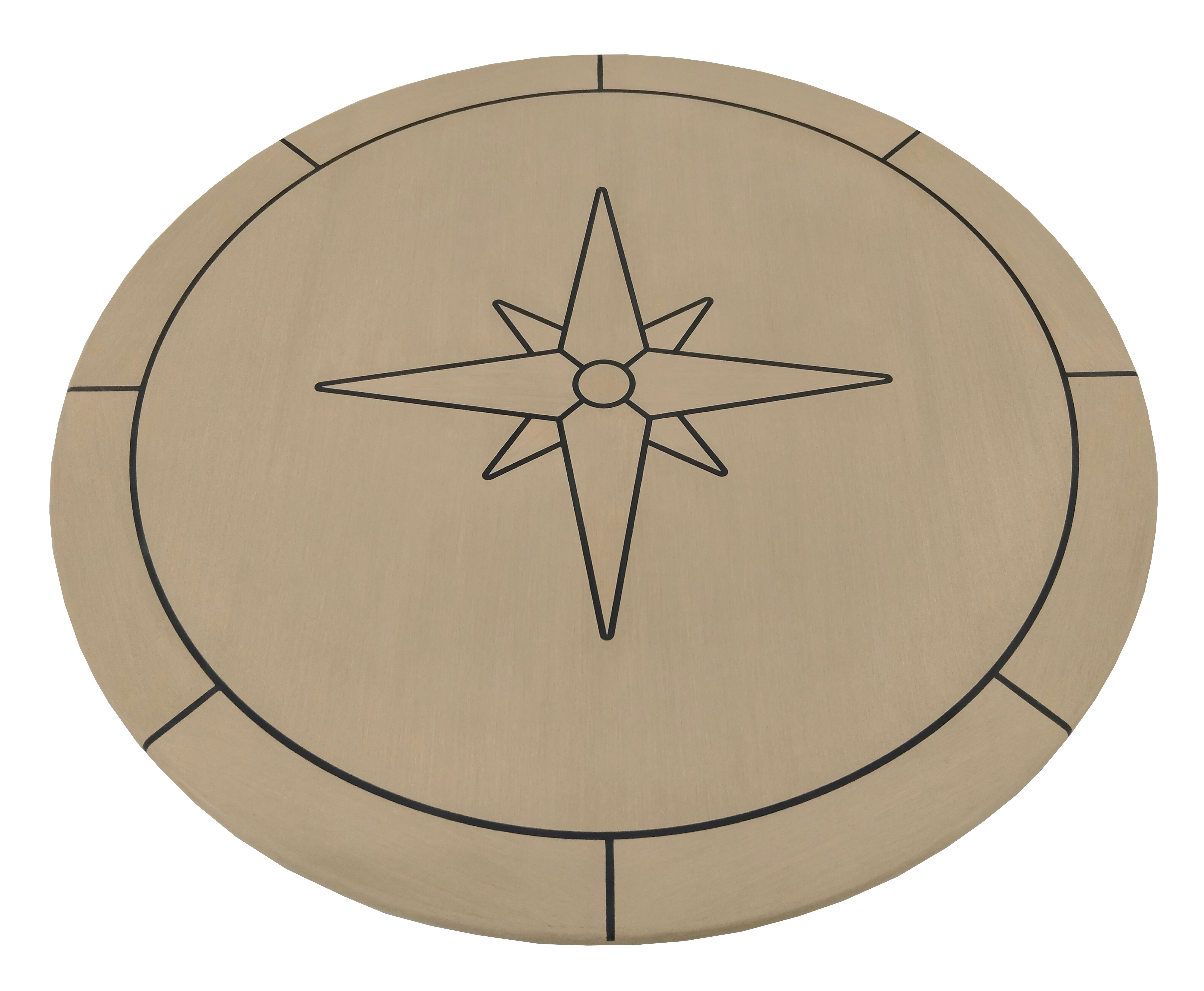 Talamex Eco Teak Tischplatte Circle, 65 cmØ
