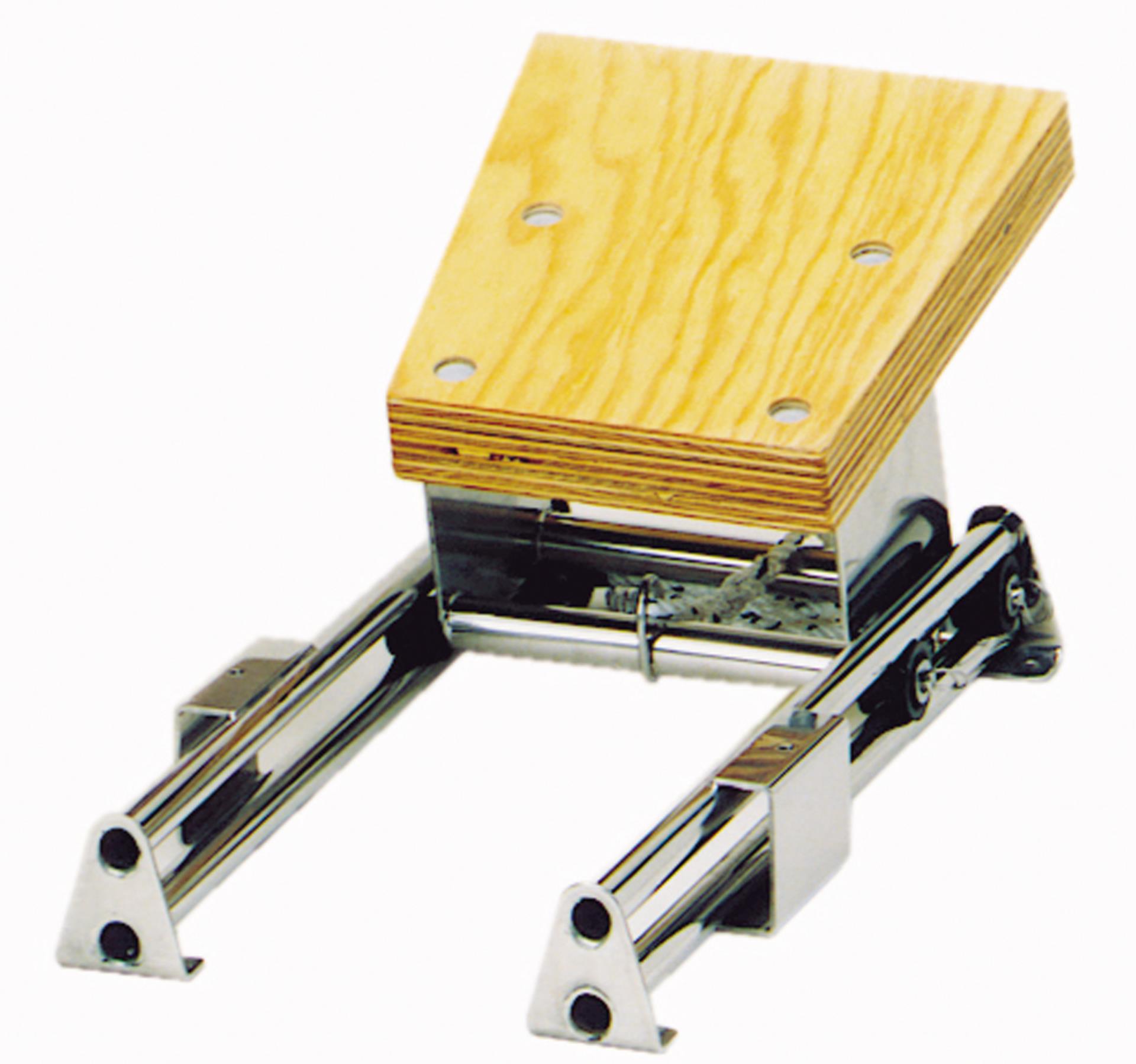 Allpa Motorhalterung Edelstahl mit Schlitten bis 50 kg