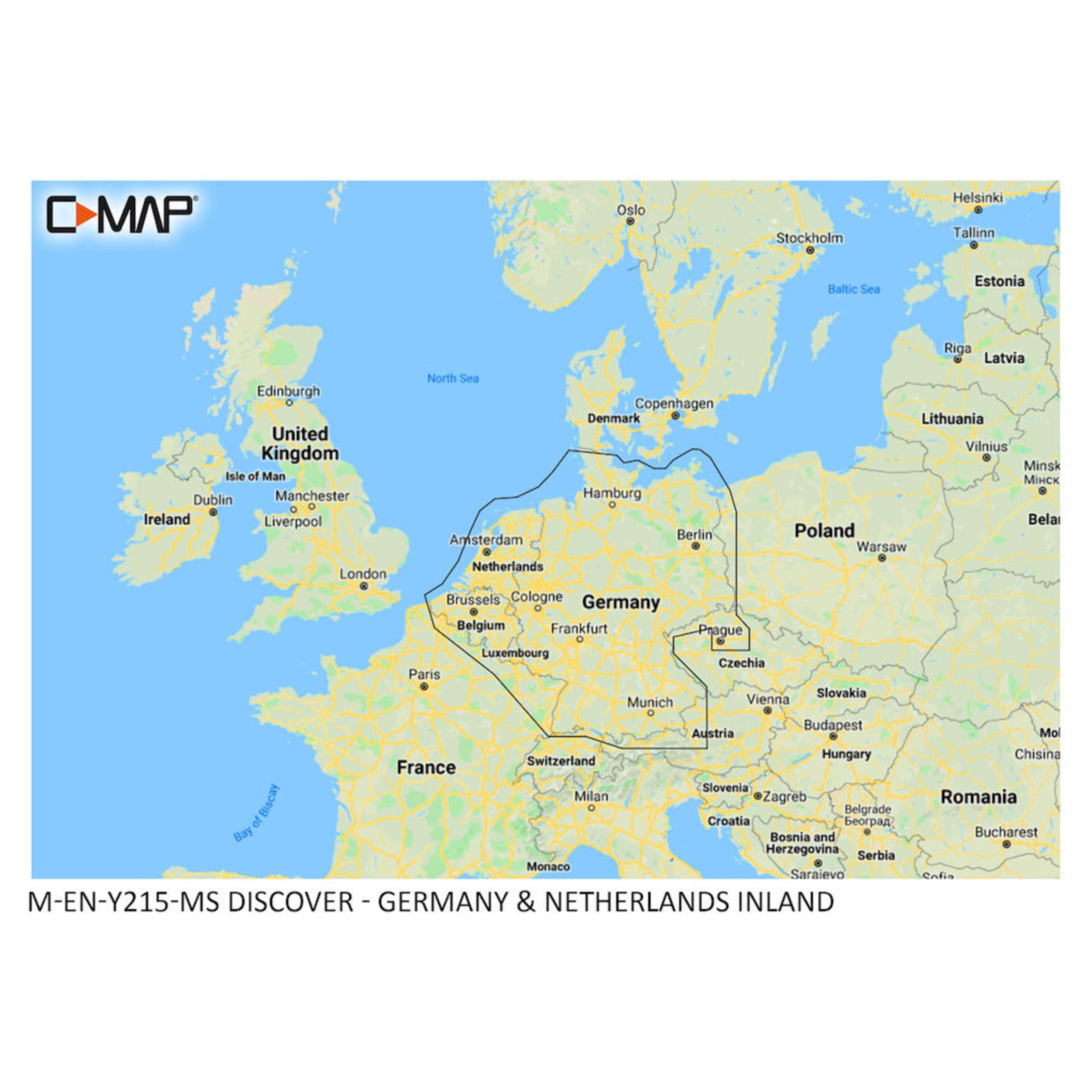 C-Map DISCOVER GERMANY & NETHERLAND INLAND