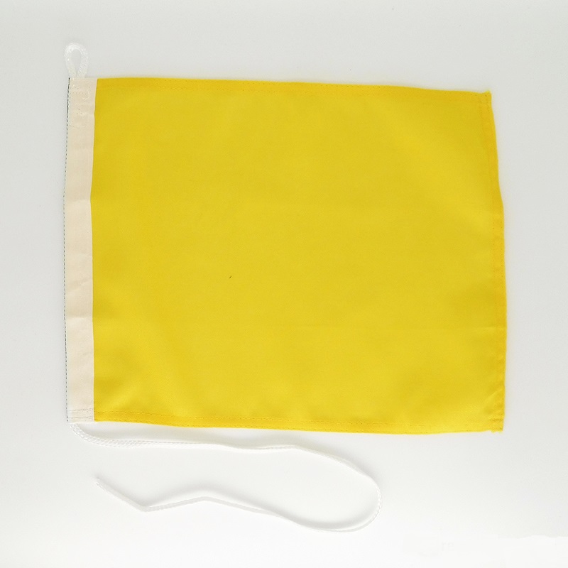 Internationale Signalflagge Q, 30 x 40 cm