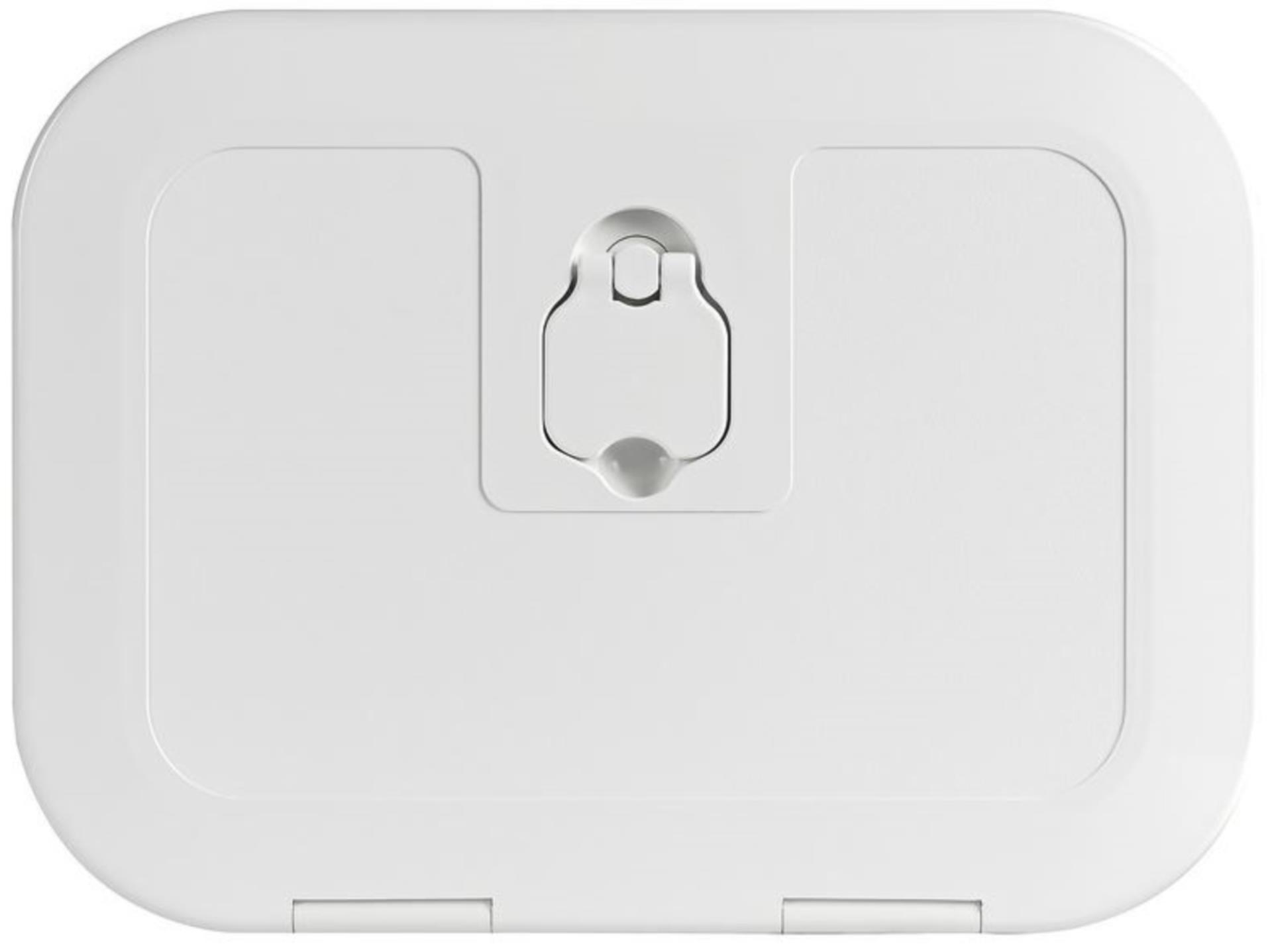 Osculati Inspektionsluke Luran weiss, 380 x 280 mm