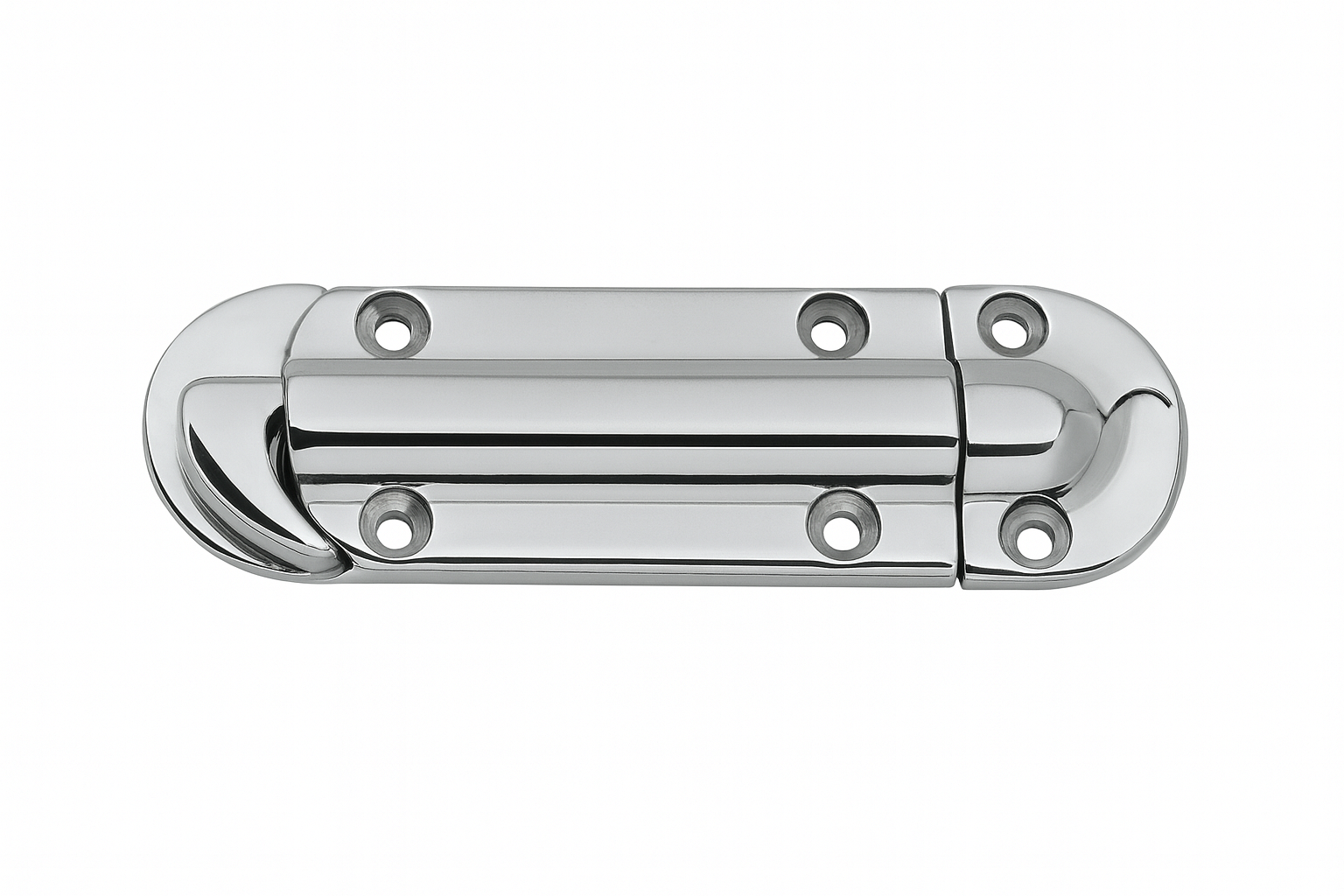 Osculati Federzugschloß verchromtem Messing, 120 x 40 x 12 mm