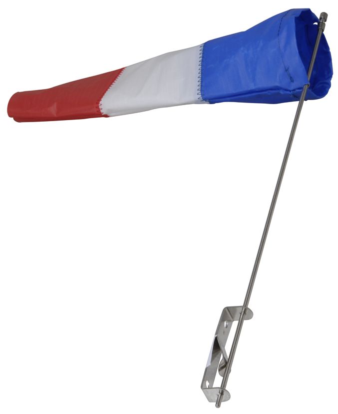 Lindemann Windsack / Flögel 60 mmØ, rot / weiß / blau