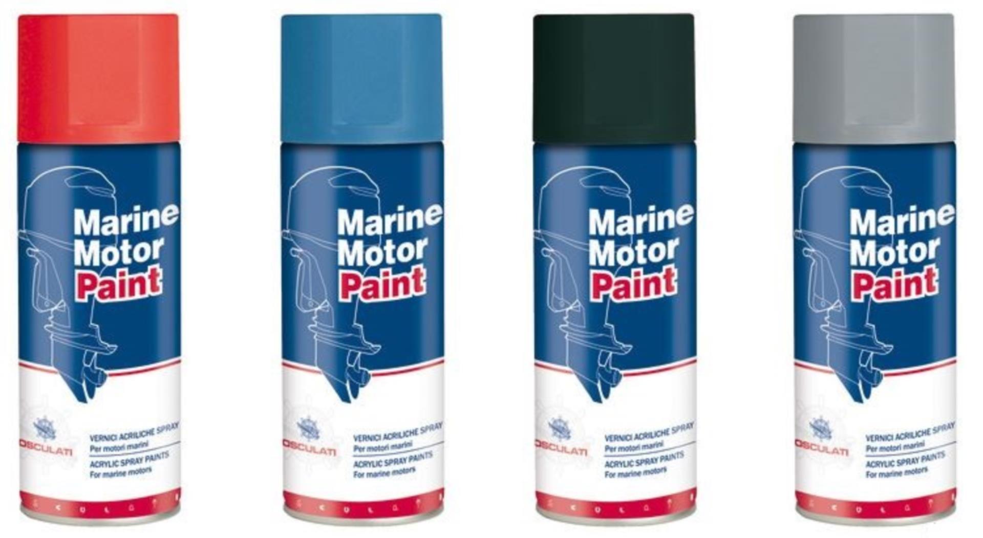 Acryl Spray für Tohatsu silber-grau, 400 ml