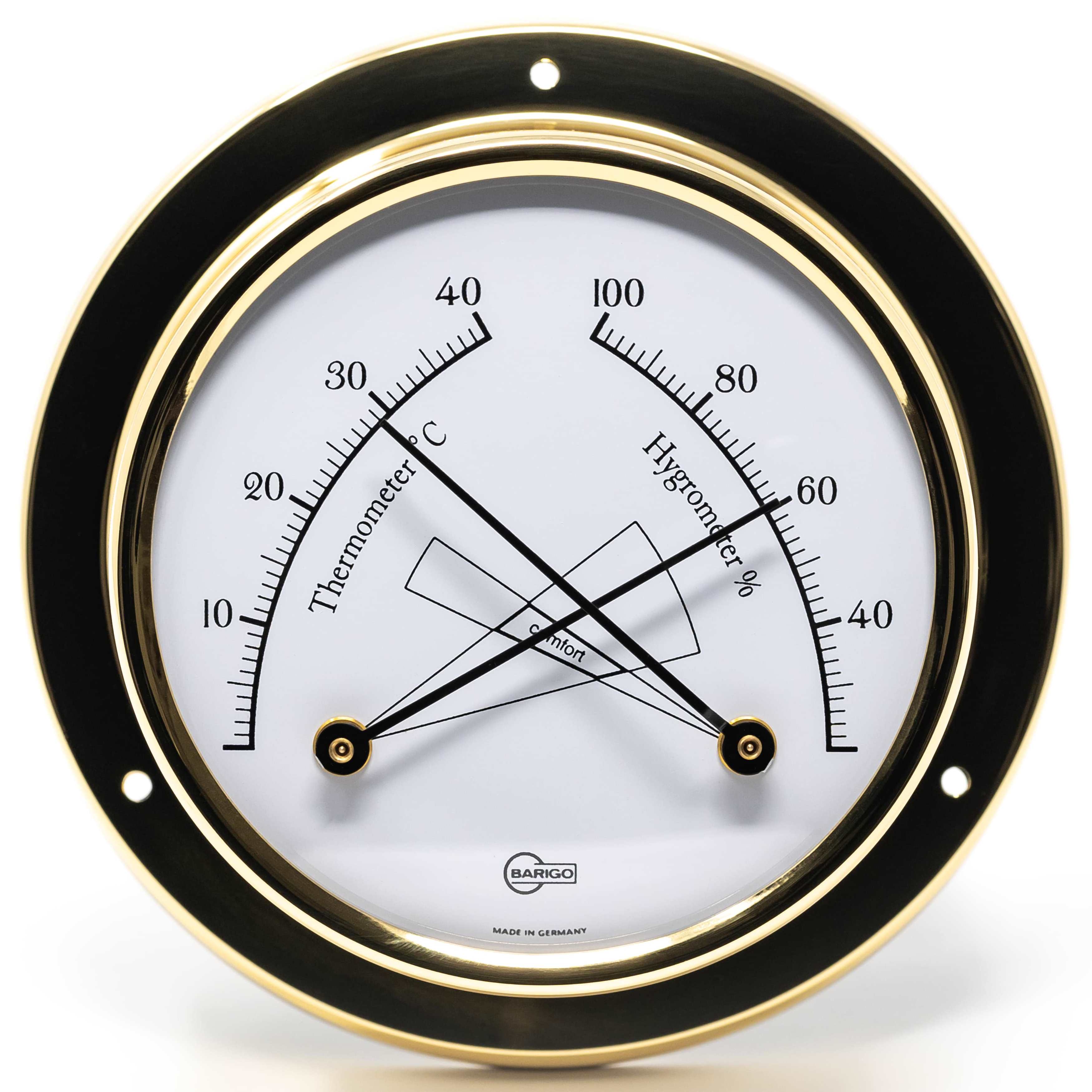 BARIGO 100 Regatta Comfortmeter messing