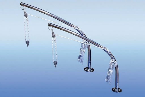 Simpson Davits Simpson Swivelling Davit 50 kg, Heckmontage