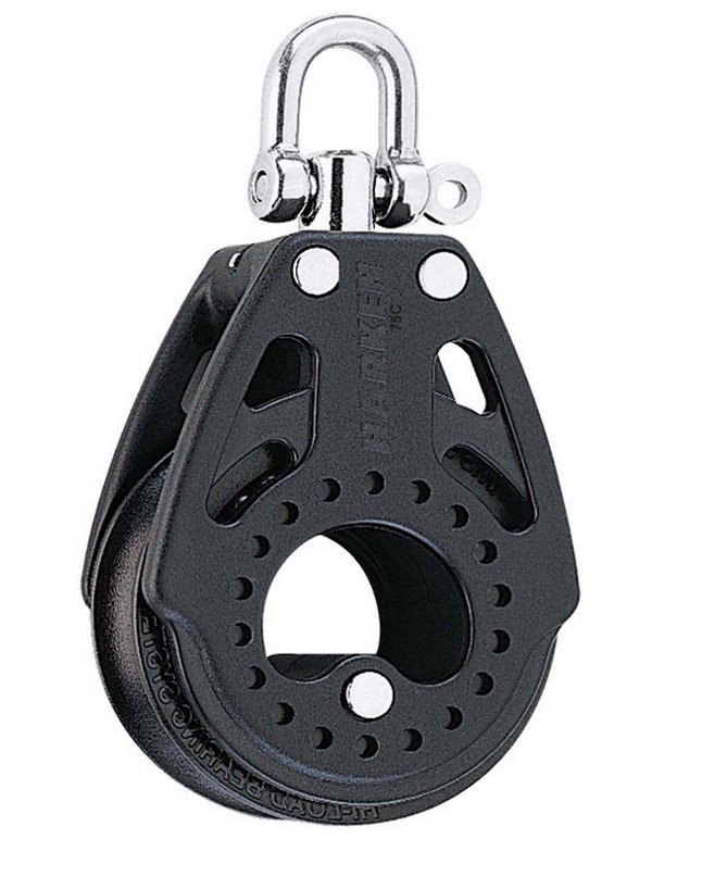 Harken Block 2660 1-scheibig mit Schäkel/ Wirbel