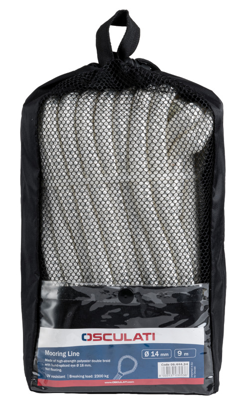 Osculati Festmacher mit Auge Dockline weiss, 10 mmØ x 6 Meter Osculati Festmacher mit Auge Dockline weiss, 10 mmØ x 6 Meter