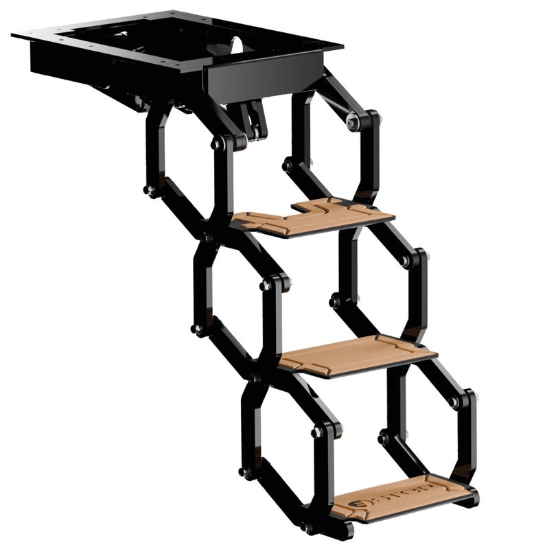 Osculati E-STEP elektrische Badeleiter 12 V, 3 Stufen